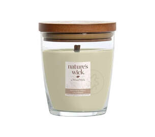 Ароматична свічка з ароматом кашеміру WOODWICK Nature’s Wick Cashmere Wool 284 г