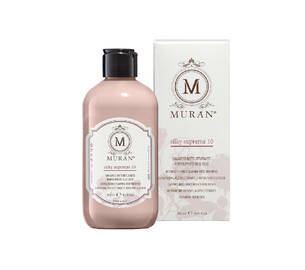 Шампунь для реконструкції та надання об’єму волоссю MURAN Silky Supreme 10 Restructuring Plumping Rose Shampoo 250 мл