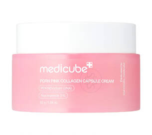 Капсульний крем з колагеном та полінуклеотидами MEDICUBE PDRN Pink Collagen Capsule Cream 55 г
