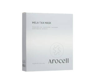 Гидрогелевая маска с транексамовой кислотой, глутатионом и арбутином AROCELL Mela TXA Mask 4 шт