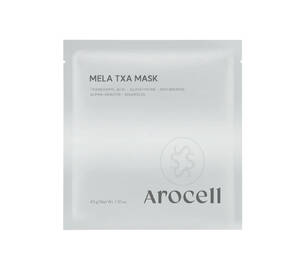 Гидрогелевая маска с транексамовой кислотой, глутатионом и арбутином AROCELL Mela TXA Mask 1 шт
