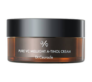 Подвійний крем з вітаміном С, ретинолом і керамідами DR. CEURACLE Pure Vc Mellight A-Tinol Cream 70 г