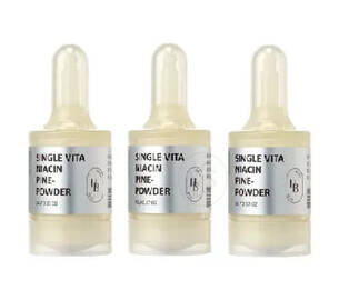 Освітлювальна пудра-бустер HEVEBLUE Single Vita Niacin Pine-Powder 5г*3шт