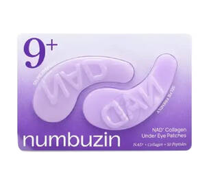Колагенові патчі під очі з коензимом NAD+ NUMBUZIN NO.9 NAD Collagen Under Eye Patches 1шт*8г