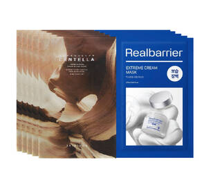 Набір відновлювальних масок  REAL BARRIER та SKIN1004 Barrier Recovery 10 шт