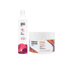 Набір для волосся  KEEN STROK Repair Spray + Plexy Mask