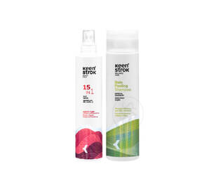 Набір для волосся  KEEN STROK Repair Spray + Peeling Shampoo