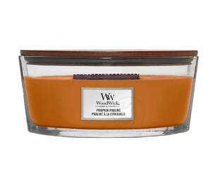 Ароматична свічка з нотами гарбуза та спецій WOODWICK Pumpkin Praline 453 г