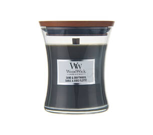 Ароматична свічка з ароматом деревини і піску WOODWICK Sand & Driftwood 85 г