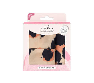 Водовідштовхувальний тюрбан для душу для волосся  INVISIBOBBLE Set Showerwrap Leo