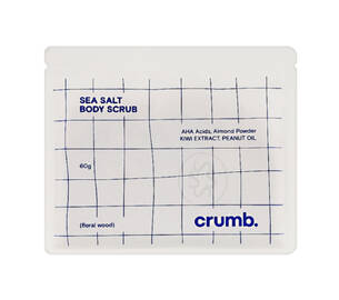 Сольовий скраб для тіла з AHA-кислотами CRUMB Floral Wood 1 саше х 60 г
