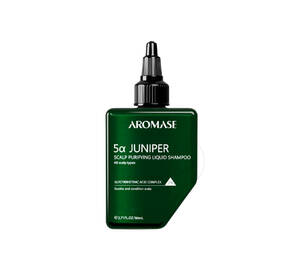 Рідкий пілінг-шампунь для шкіри голови  AROMASE 5α Juniper Scalp Purifying Liquid Shampoo 80 мл