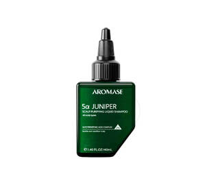 Рідкий пілінг-шампунь для шкіри голови  AROMASE 5α Juniper Scalp Purifying Liquid Shampoo 40 мл