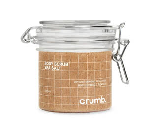 Сольовий скраб для тіла з AHA-кислотами CRUMB White Strawberries 200 мл