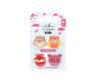 Набір заколок для волосся INVISIBOBBLE Clipstar Kids Clever Classmates 4 шт