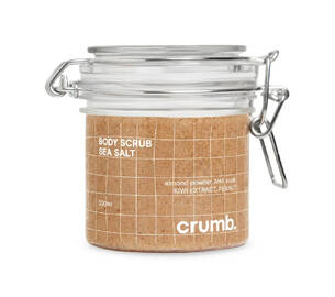 Сольовий скраб для тіла з AHA-кислотами CRUMB Floral Wood 200 мл
