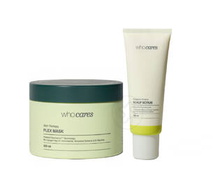 Акційний набір WHOCARES Plex Mask та Pumping Scrub
