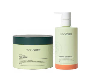 Акційний набір WHOCARES Plex Mask та Firming Shampoo