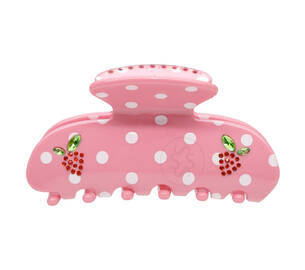 Крабик для волосся EMI JAY Sweetheart Clip in Lychee Berry Dot