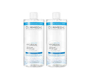 Набір міцелярної води DERMEDIC Sleeve Duopack Hydrain Micellar Water H2O 2 х 500 мл