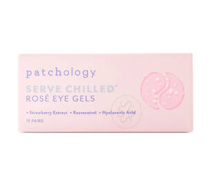 Освіжаючі патчі з екстрактом троянди PATCHOLOGY Serve Chilled Rose Eye Gels 15 пар