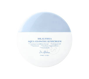 Зволожувальний сонцезахисний крем з пантенолом DR. ALTHEA Aqua Glowing Sunscreen SPF50+ PA++++ 45 мл