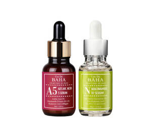 Акційний набір COS DE BAHA Niacinamide 10 Serum + Azelaic Acid 5 Serum