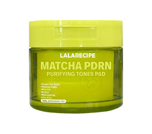 Тонер-пади для обличчя LALARECIPE Matcha PDRN Purifying Toner Pad 70 шт