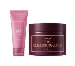 Акційний набір I'M FROM Fig Scrub Mask + Fig Cleansing Balm