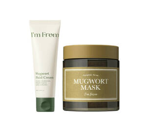 Акційний набір I'M FROM Mugwort Fluid Cream + I'M FROM Mugwort Mask 