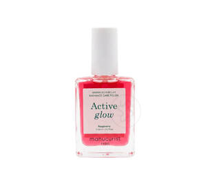 Лак для нігтів з персиково-рожевим глянцевим ефектом  MANUCURIST Active Glow Raspberry 15 мл