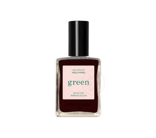 Лак для нігтів з червоно-чорним відтінком MANUCURIST Green™ Hollyhock 15 мл