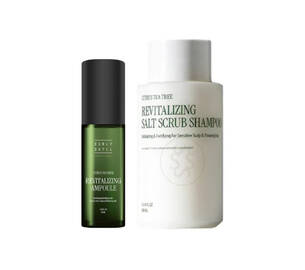 Акційний набір CURLYSHYLL Revitalizing Ampoule + Revitalizing Salt Scrub Shampoo