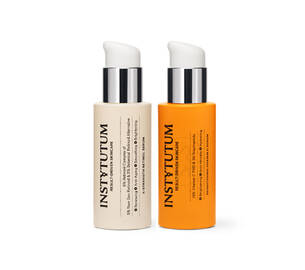 Набір концентрованих серумів "День та Ніч" INSTYTUTUM X-Strength Retinol Serum + Brightening Vitamin C Serum