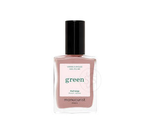 Лак для нігтів з нейтральним бежевим відтінком MANUCURIST Green™ Shell Beige 15 мл