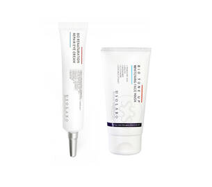 Акційний набір USOLAB Bio Repair Eye Cream 30 мл + Bio Tone Up Whitening Face Mask 50 мл