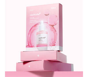Тканинна маска для обличчя з PDRN та пептидами MEDICUBE PDRN Pink Peptide Serum Mask 23 мл