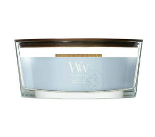 Ароматична свічка з ароматомсвіжості та чистоти WOODWICK Lakeside Mist 453 г