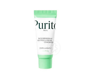 Крем для чутливої шкіри з центелою без ефірних олій PURITO Wonder Releaf Centella Cream Unscented 15 мл