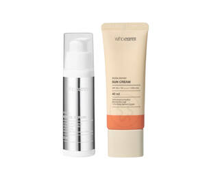Акційний набір WHOCARES Next-Gen Retinol Serum 30 мл + Bifida Barrier Sun Cream 40 мл