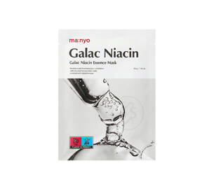 Тканева маска для освітлення шкіри MANYO FACTORY Galac Niacin Essence Mask 1*30г