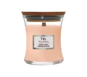 Ароматична свічка з ароматом цитрусових, кокоса і ванілі WOODWICK Coastal Sunset 85 г