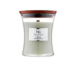 Ароматична свічка з ароматом потріскуючого деревного вогню WOODWICK Medium Fireside 275 гр