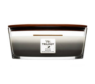 Ароматична свічка з тришаровим ароматом WOODWICK Trilogy Warm Woods 453 г