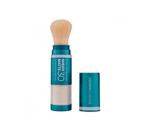 Матуюча сонцезахисна пудра з пензлем COLORESCIENCE Sunforgettable Total Protection Sheer Matte SPF 30 4.3 г