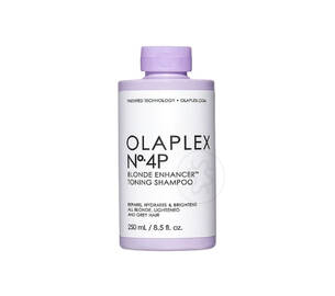 Висококонцентрований фіолетовий шампунь для освітленого волосся OLAPLEX №4P Blonde Enhancer Toning Shampoo 250 мл
