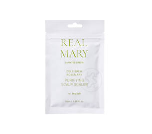 Очищающая маска для кожи головы с морской солью RATED GREEN Real Mary Cold Brewed Rosemary Purifyng Scalp Scaler 50 мл