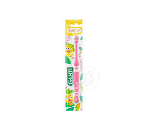 Дитяча зубна щітка GUM Baby Monster Toothbrush (0+) Pink