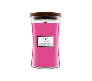 Ароматическая свеча с ароматом свеклы, ягод и апельсина WOODWICK Medium Wild Berry & Beets 609 г