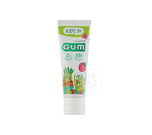 Зубна паста-гель GUM Kids 3+ Strawberry 50 мл